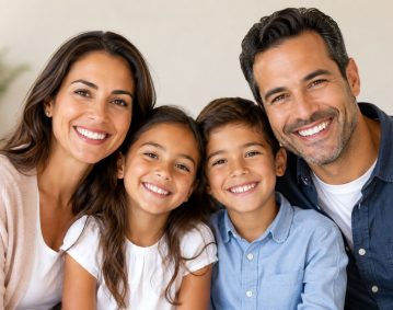 Smiling Family